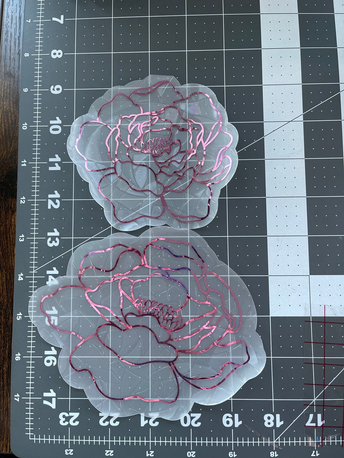 Peony Suncatchers (set of 2)