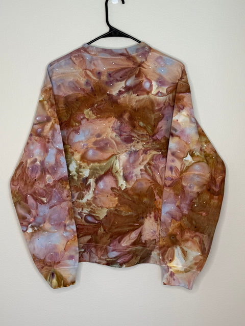 Large crewneck with Austrian Crystals