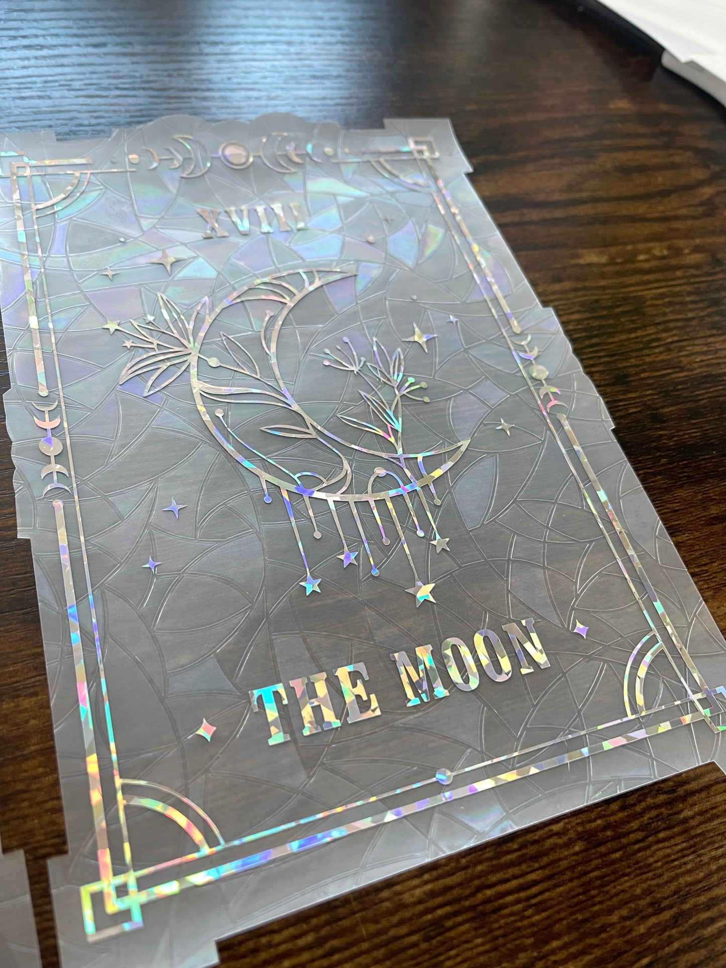 Sun and Moon Tarot Card Suncatchers