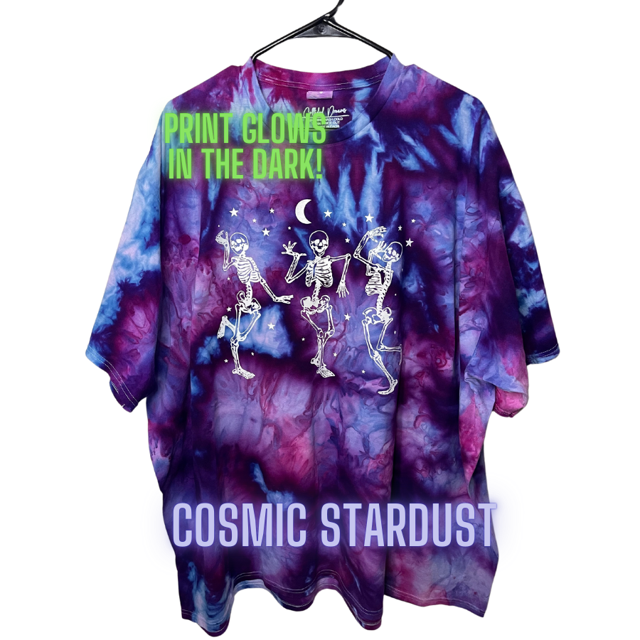 Glow in the Dark Dancing Skeleton Shirts