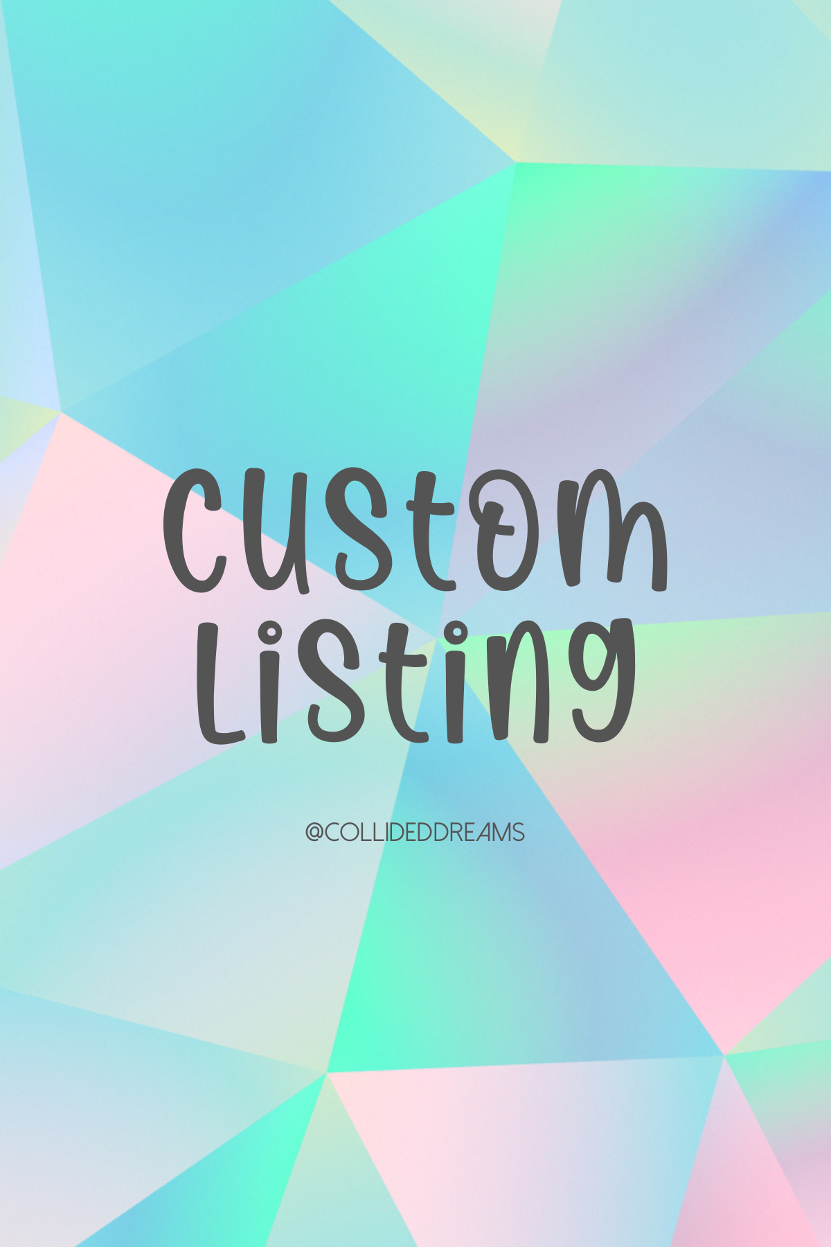 Custom Listing Carrie 11.25.24