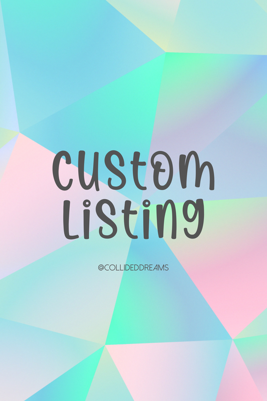 Custom Listing Carrie 11.25.24