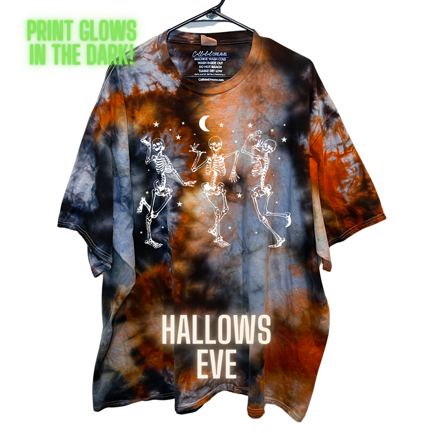 Glow in the Dark Dancing Skeleton Shirts