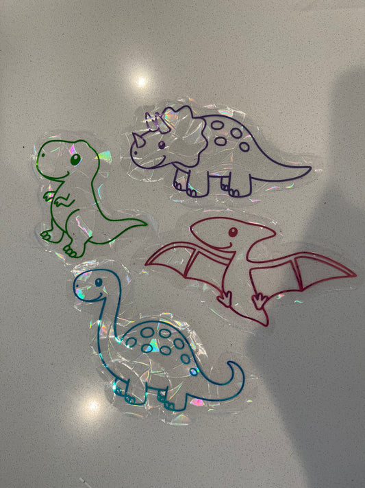 Dino Suncatchers (set of 4)